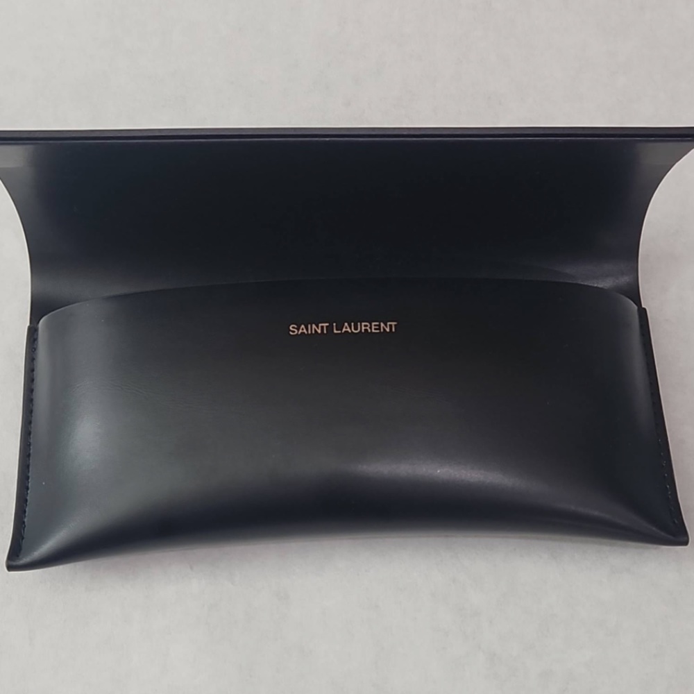 YSL SUNGLASSES Saint Laurent Black Sunnies with CASE AUTHENTIC - Picture 8 of 12